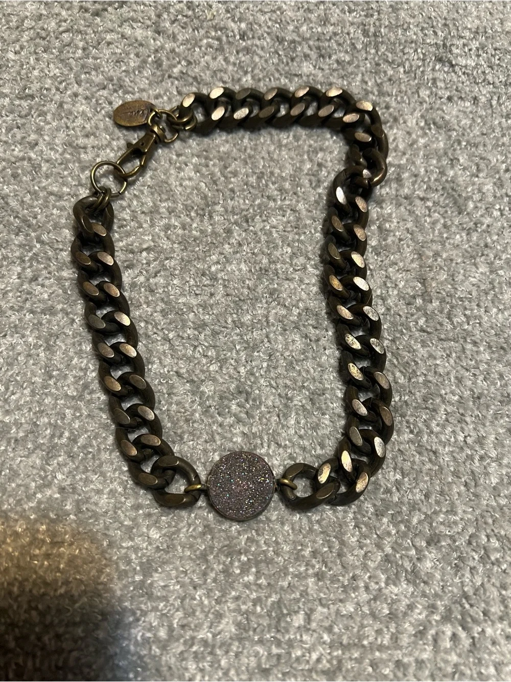 Lena Bernard Druzy Accent Chain Necklace